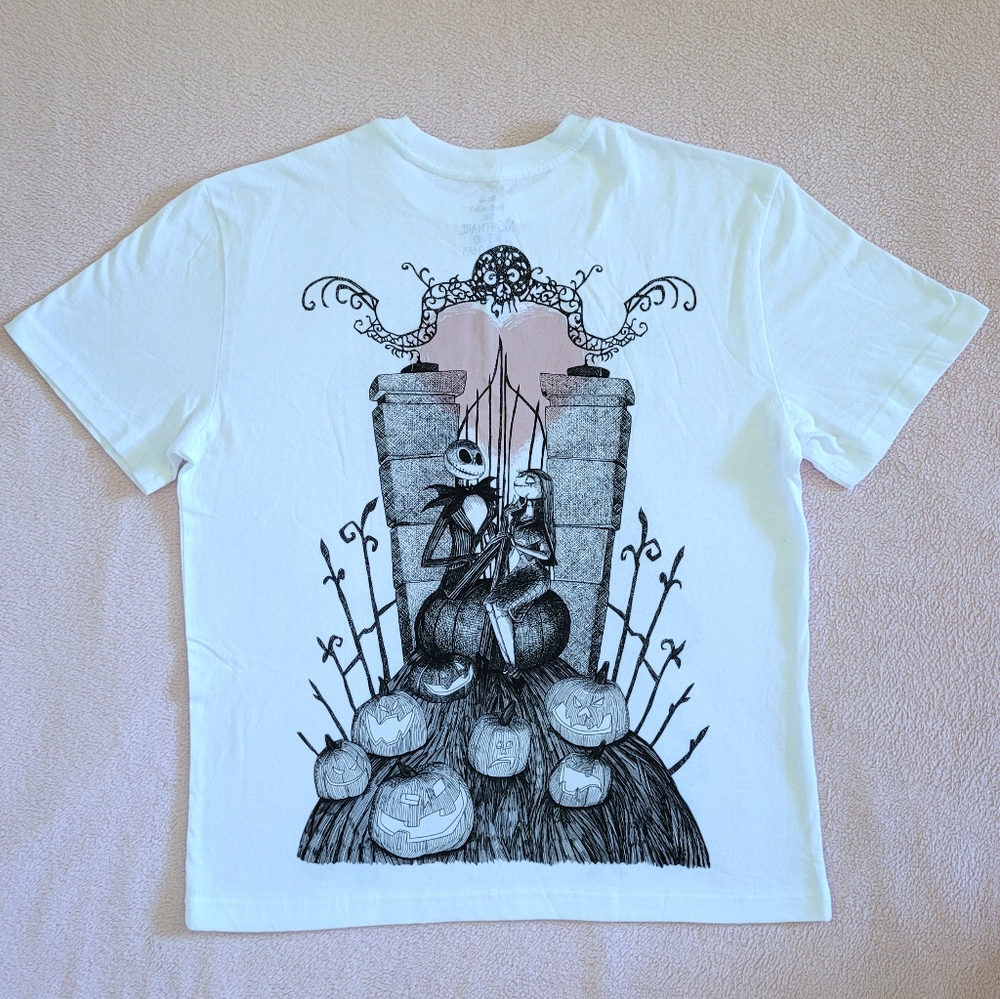 Tim Burton's The Nightmare😱 Before Christmas🎄 Graphic Tee👕 - NWT - Picture 13 of 15